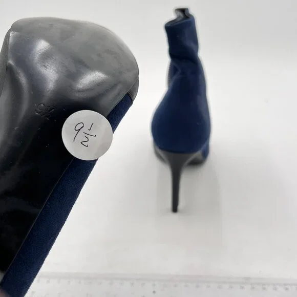 Women Closed Pointy Toe Ankle Boots High Stiletto Heels Patent Leather Booties D - Picture 5 of 6